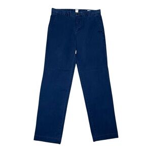 GAP Men's Navy Chino Pants Straight Leg Size 34x33, Business Casual